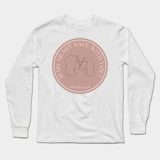 is my heart safe with you? Forever - first kill - lesbian vampires Long Sleeve T-Shirt